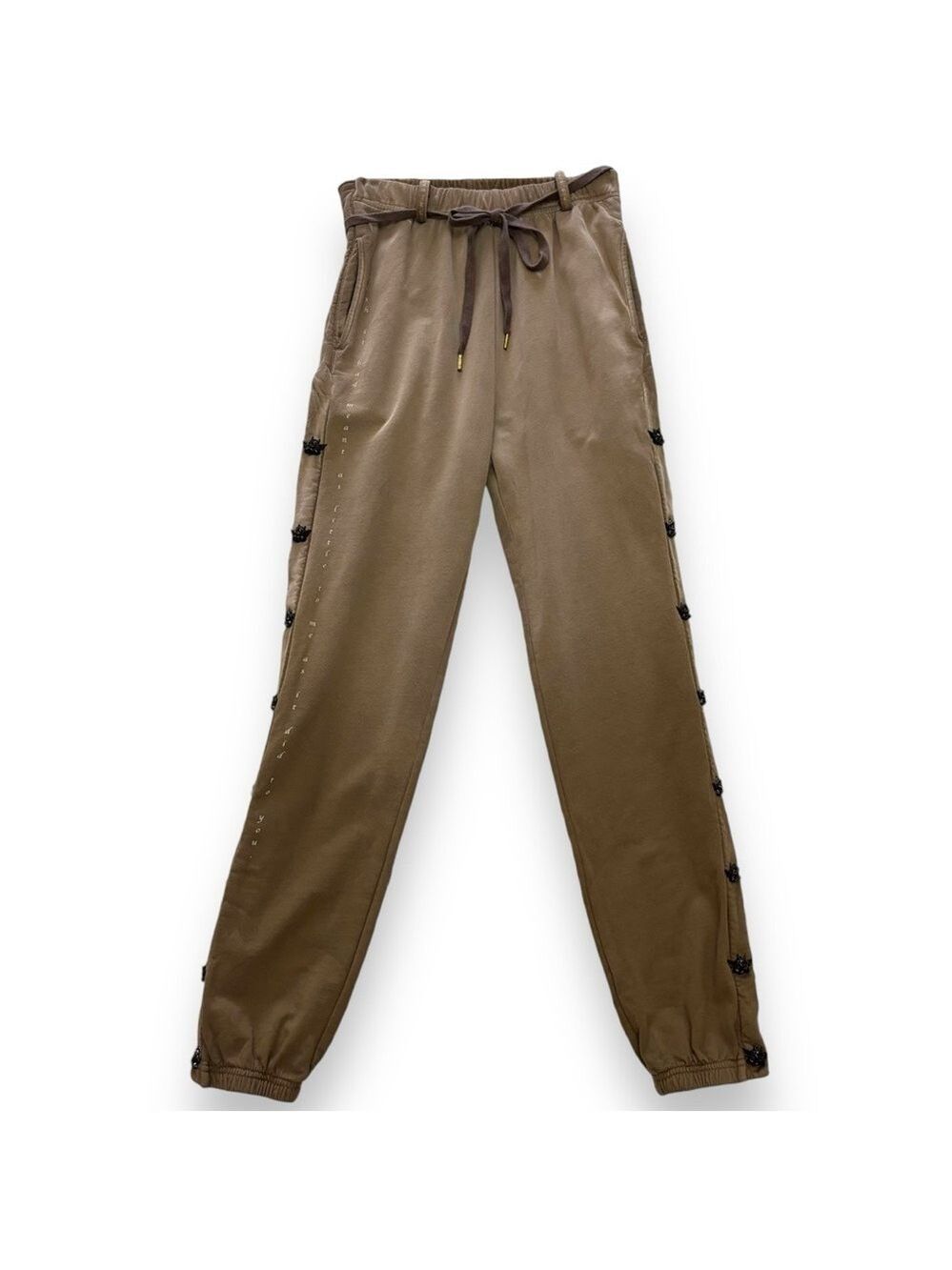 NWOT Ariel x Boys Lie Angels Muted Brown Mocha Sweatpants - Small